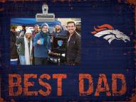 Denver Broncos Best Dad Clip Frame