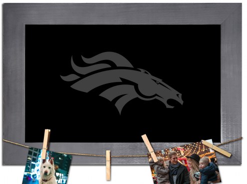 Denver Broncos Chalkboard with Frame