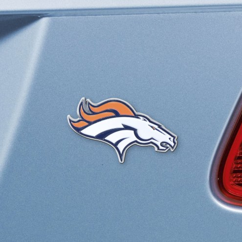 Denver Broncos Color Car Emblem