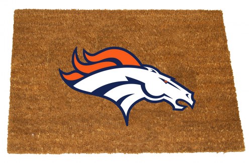 Denver Broncos Colored Logo Door Mat