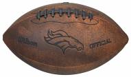 Denver Broncos Vintage Throwback Football