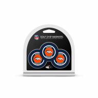 Denver Broncos Golf Chip Ball Markers