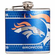 Denver Broncos Hi-Def Stainless Steel Flask