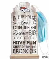Denver Broncos In This House Mask Holder
