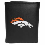 Denver Broncos Large Logo Leather Tri-fold Wallet