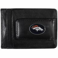 Denver Broncos Leather Cash & Cardholder