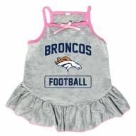 Denver Broncos NFL Gray Dog Dress