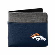 Denver Broncos Pebble Bi-Fold Wallet