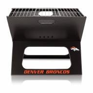 Denver Broncos Portable Charcoal X-Grill