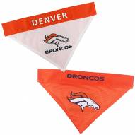 Denver Broncos Reversible Dog Bandana