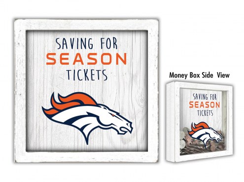 Denver Broncos Saving for Tickets Money Box