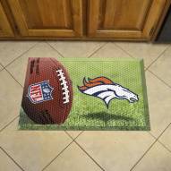 Denver Broncos Scraper Door Mat