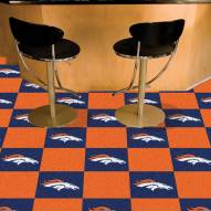 Denver Broncos Team Carpet Tiles