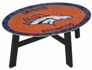 Denver Broncos Team Color Coffee Table