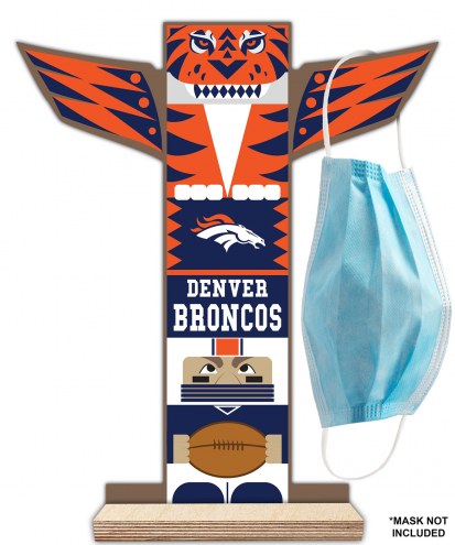 Denver Broncos Totem Mask Holder
