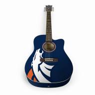Denver Broncos Woodrow Acoustic Guitar