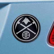 Denver Nuggets Chrome Metal Car Emblem