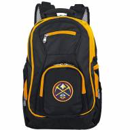 NBA Denver Nuggets Colored Trim Premium Laptop Backpack