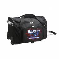 DePaul Blue Demons 22" Rolling Duffle Bag