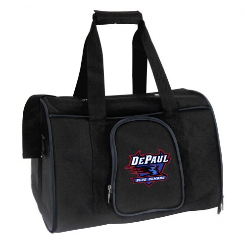 DePaul Blue Demons Premium Pet Carrier Bag