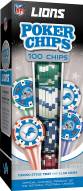 Detroit Lions 100 Poker Chips