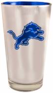 Detroit Lions 16 oz. Electroplated Pint Glass