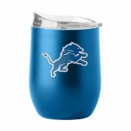 Detroit Lions 16 oz. Flipside Powder Coat Curved Beverage Glass
