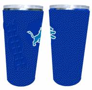 Detroit Lions 20 oz. Stainless Steel Tumbler with Silicone Wrap