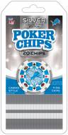 Detroit Lions 20 Piece Poker Chips Set
