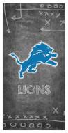Detroit Lions 6" x 12" Chalk Playbook Sign