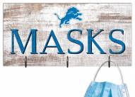 Detroit Lions 6" x 12" Mask Holder