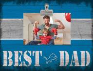 Detroit Lions Best Dad Clip Frame