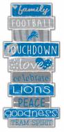 Detroit Lions Celebrations Stack Sign