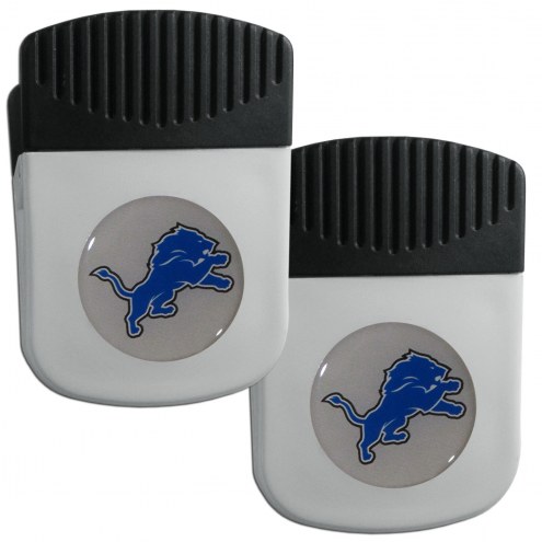 Detroit Lions Clip Magnet with Bottle Opener - 2 Pack