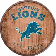 Detroit Lions Established Date 16" Barrel Top