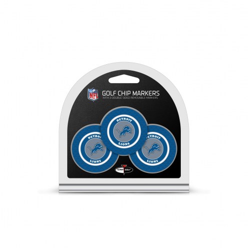 Detroit Lions Golf Chip Ball Markers