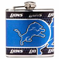 Detroit Lions Hi-Def Stainless Steel Flask