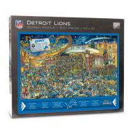 Detroit Lions Joe Journeyman Puzzle
