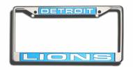 Detroit Lions Laser Cut License Plate Frame