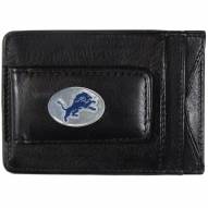 Detroit Lions Leather Cash & Cardholder