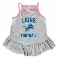 Detroit Lions NFL Gray Dog Dress