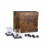 Detroit Lions Oak Whiskey Box Gift Set