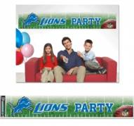 Detroit Lions Party Banner