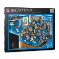 Detroit Lions Purebred Fans "A Real Nailbiter" 500 Piece Puzzle