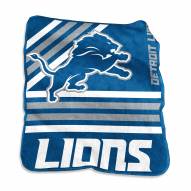 Detroit Lions Raschel Throw Blanket