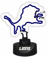 Detroit Lions Team Logo Neon Lamp