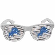 Detroit Lions White Game Day Shades