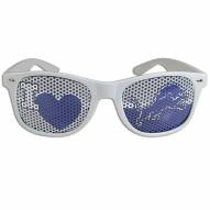 Detroit Lions White I Heart Game Day Shades