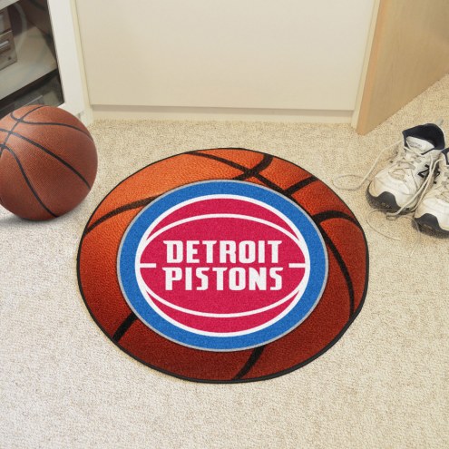Detroit Pistons Basketball Mat