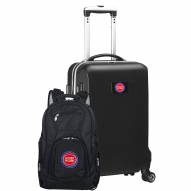 Detroit Pistons Deluxe 2-Piece Backpack & Carry-On Set